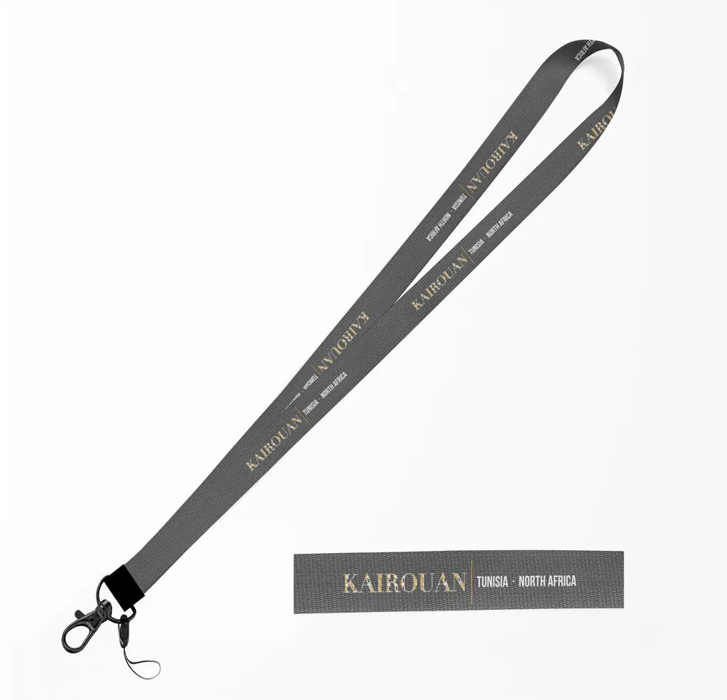 Kairouan City Series lanyard - gray