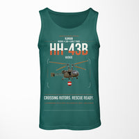 Thumbnail for Kaman HH-43B Huskie design on green tank top