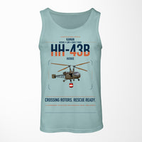 Thumbnail for Kaman HH-43B Huskie design on light green tank top