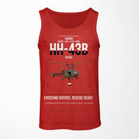 Thumbnail for Kaman HH-43B Huskie design on red tank top