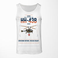 Thumbnail for Kaman HH-43B Huskie design on white tank top