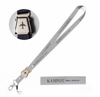 Thumbnail for Kampot City Series seat belt lanyard - light gray