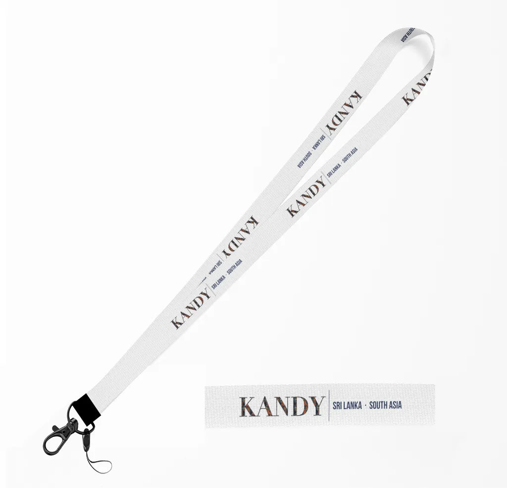 Kandy City Series lanyard - white