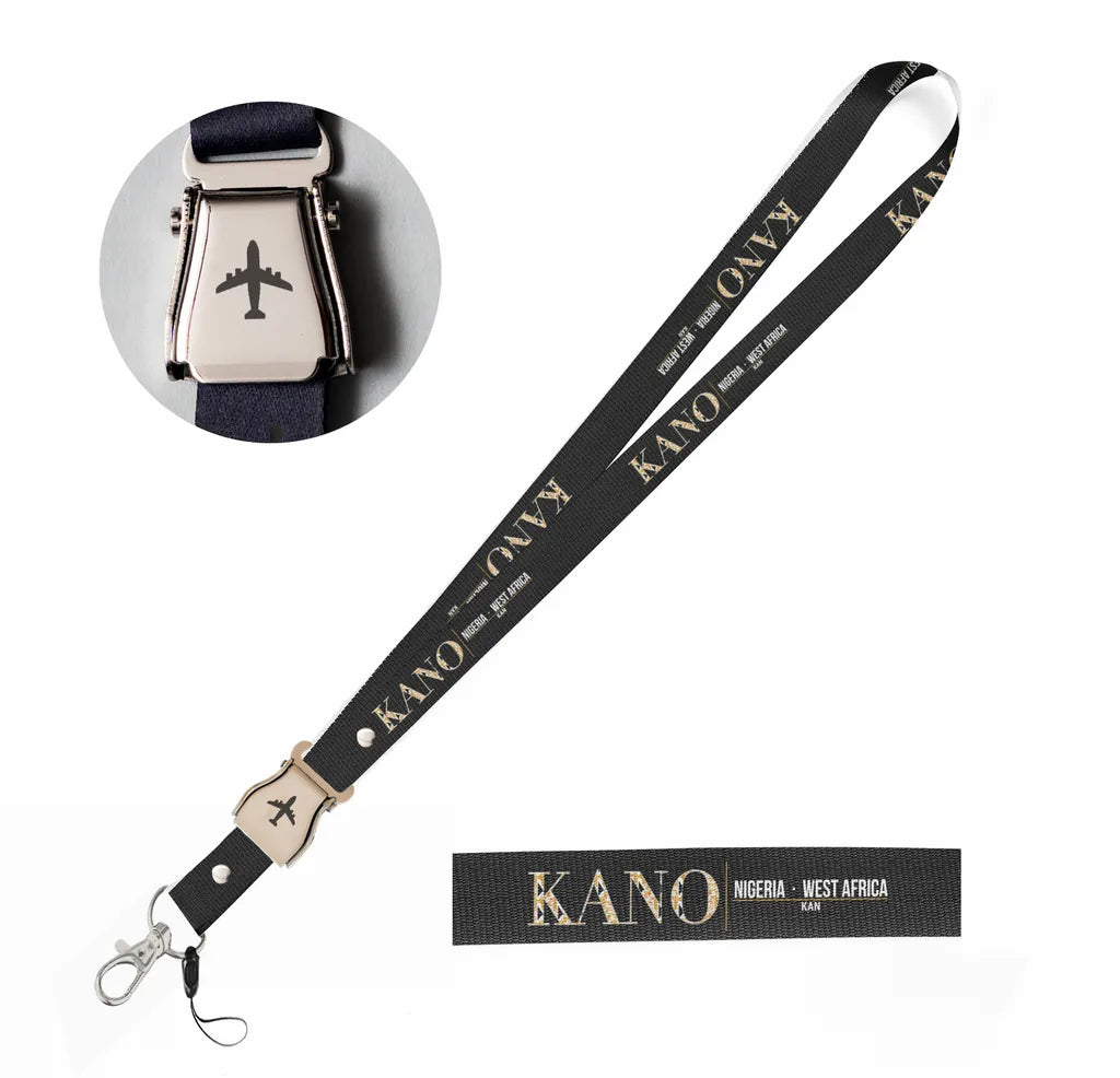 Kano City Series seat belt lanyard - black