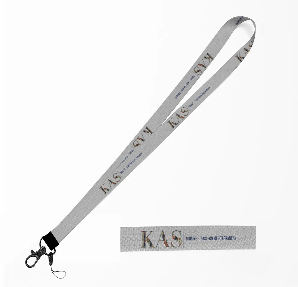 Kas City Series lanyard - light gray