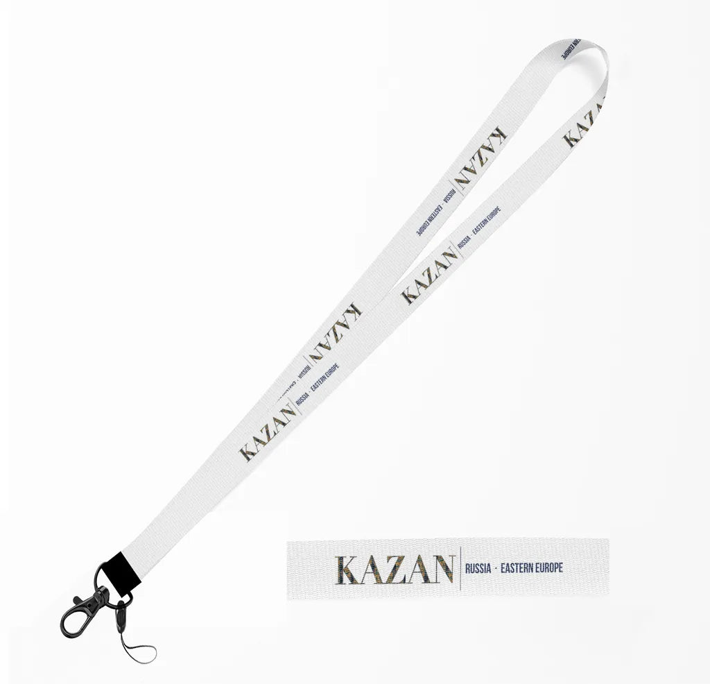 Kazan City Series lanyard - white