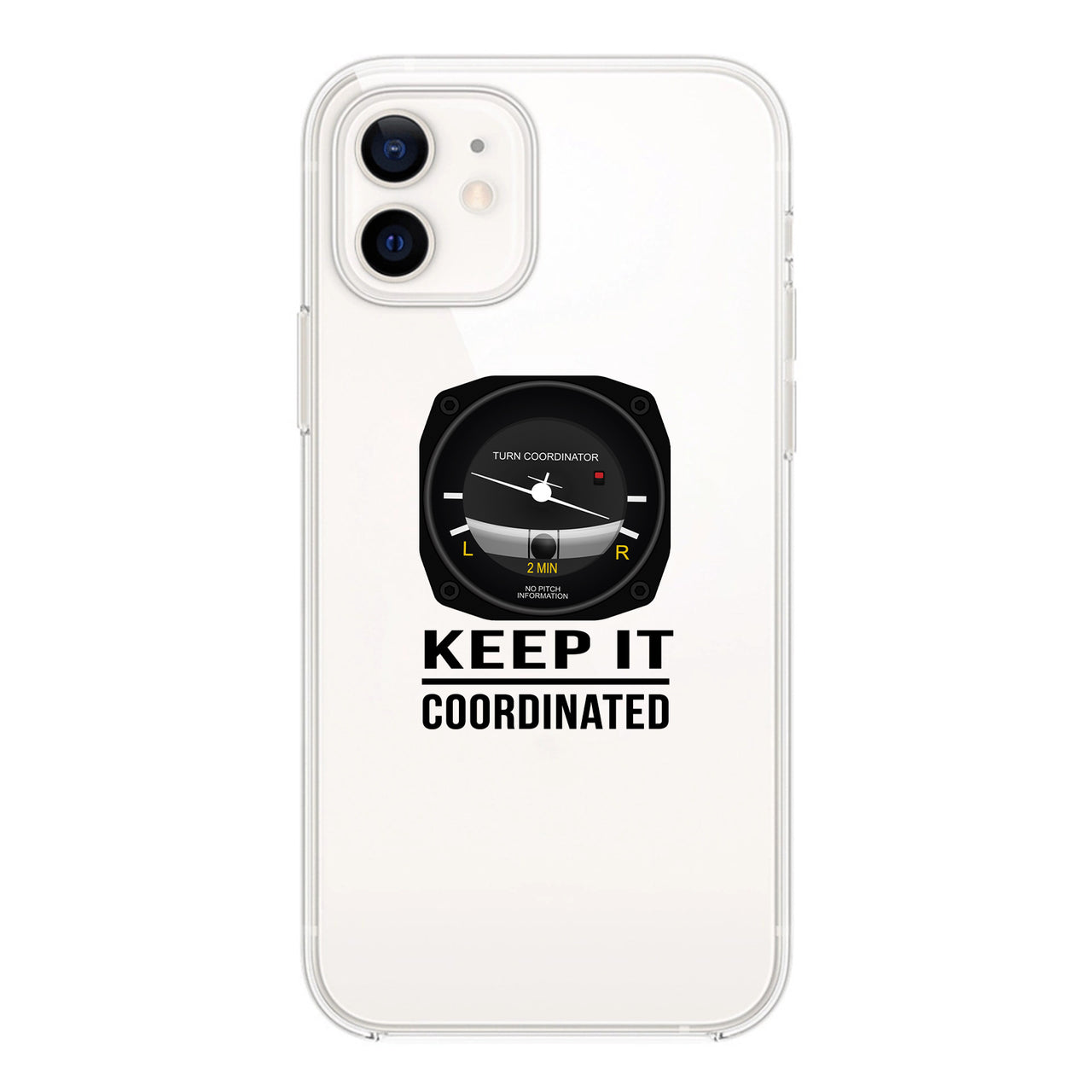 Keep It Coordinated Designed Transparent Silicone iPhone Cases
