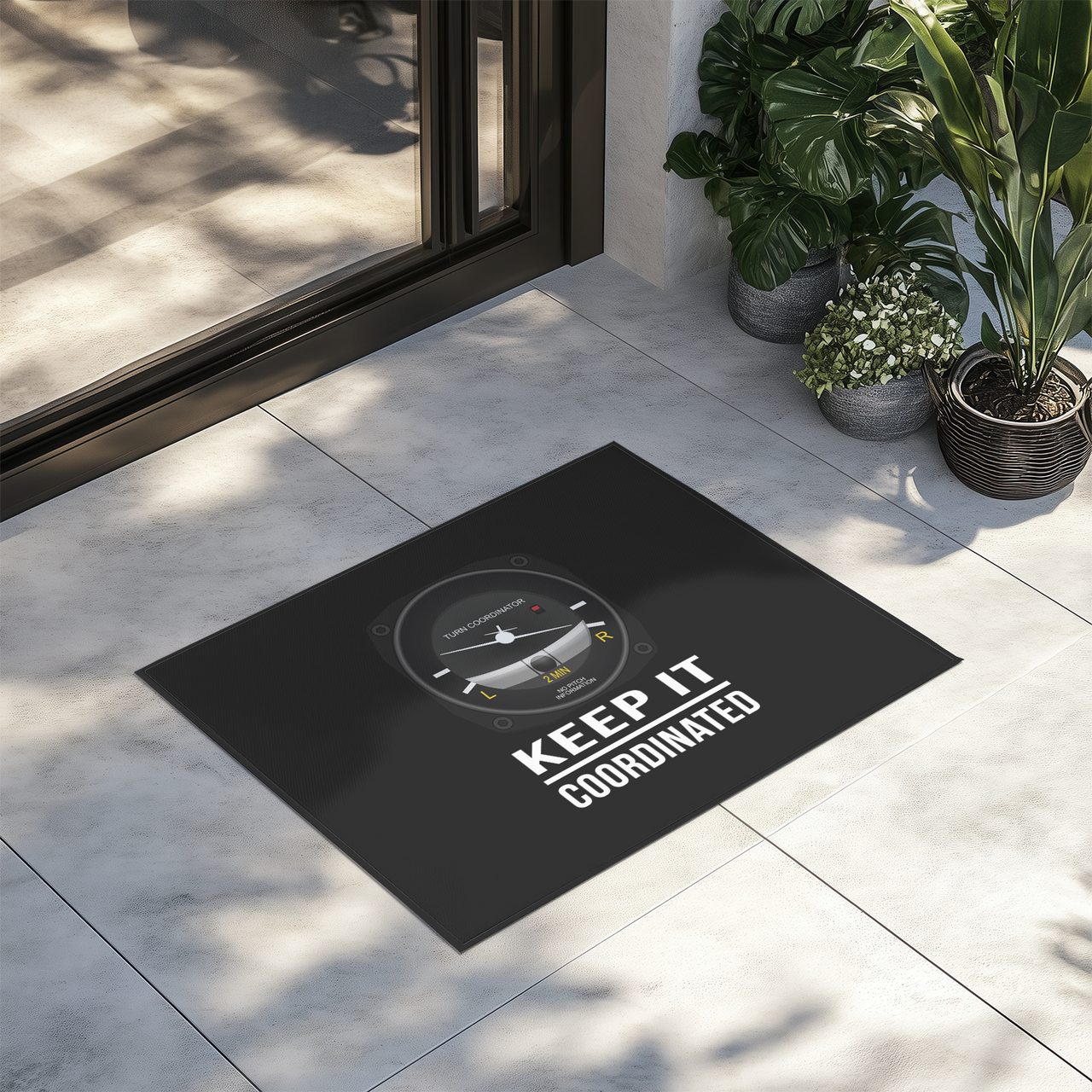 Keep It Coordinated Designed Door Mats