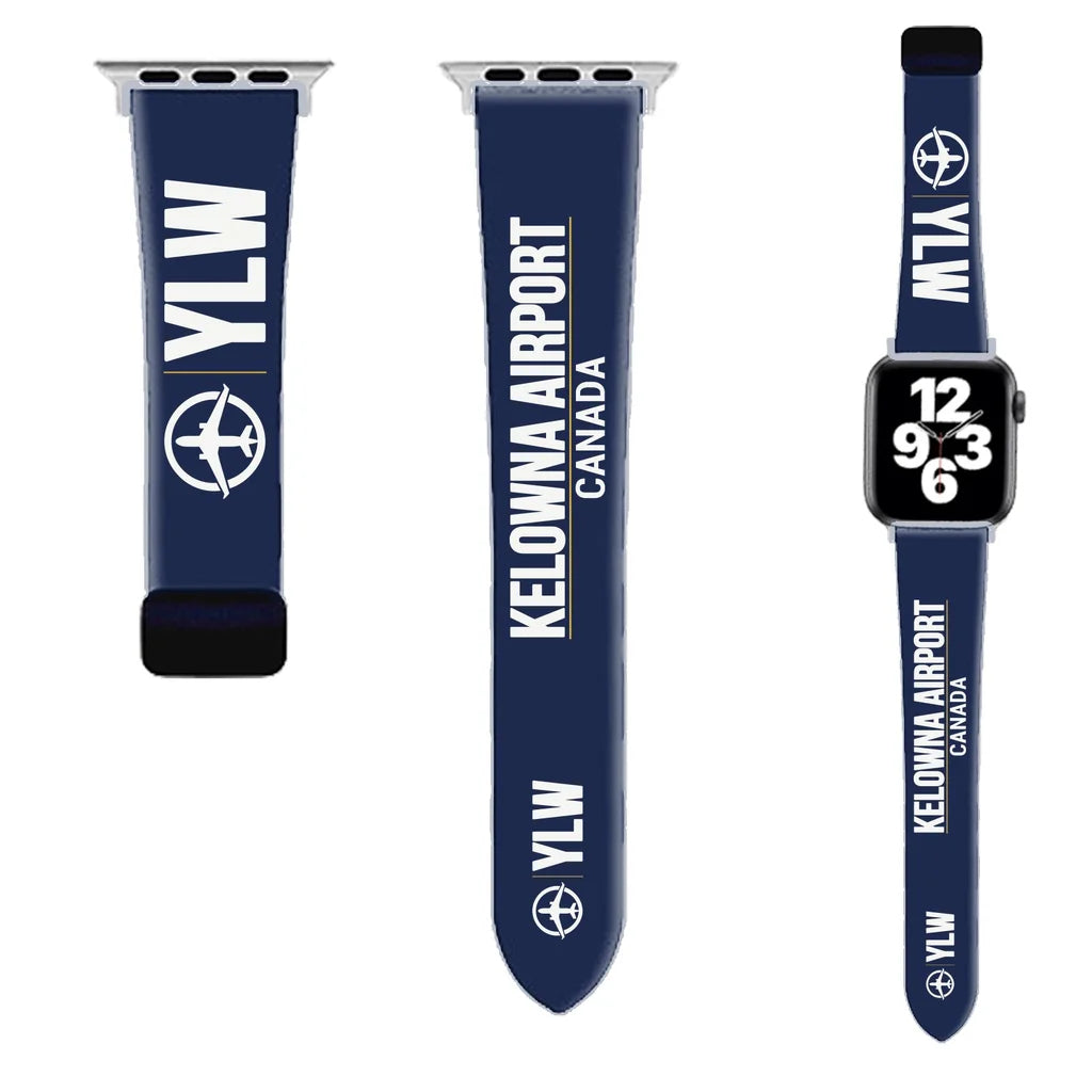 WBV6 | Kelowna International Airport YLW | Navy Blue (Magnetic Band)