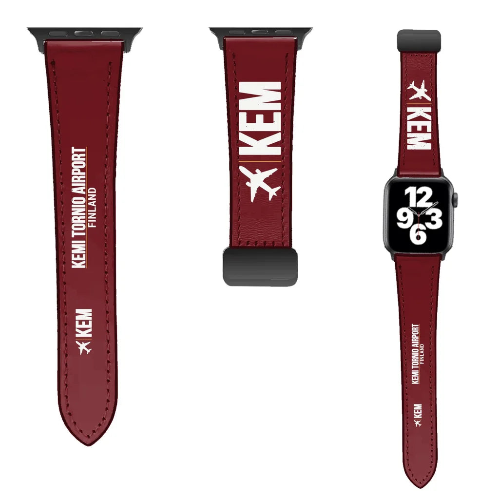 WBV6 | Kemi-Tornio Airport KEM | Leather - Dark Red