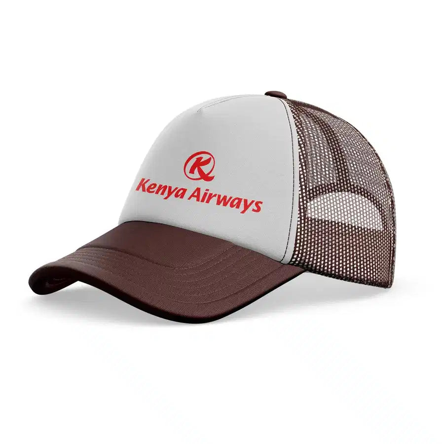 Kenya Airways trucker cap - brown