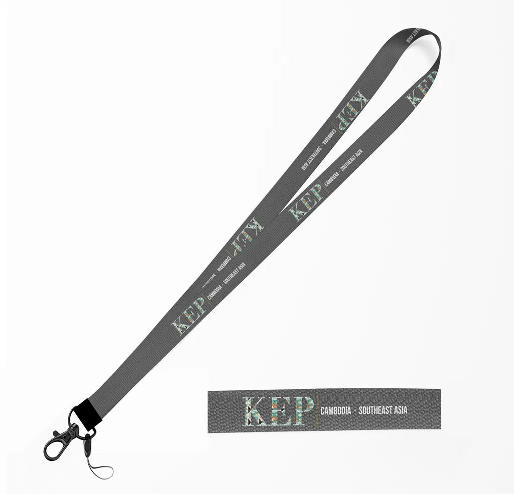 Kep City Series lanyard - gray