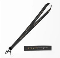 Thumbnail for Key West City Series lanyard - black