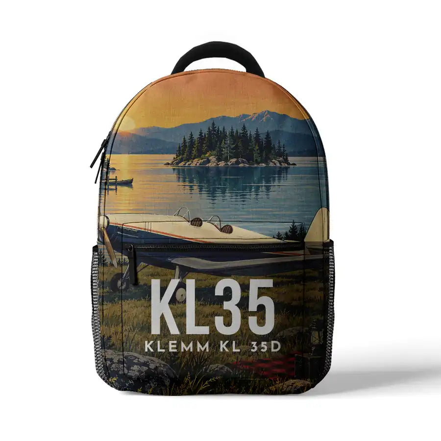 Klemm Kl 35D - 3D Backpack - 3D Scene