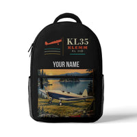 Thumbnail for Klemm Kl 35D - 3D Backpack - Black + Name