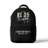 Thumbnail for Klemm Kl 35D - 3D Backpack - Cartoon - Black