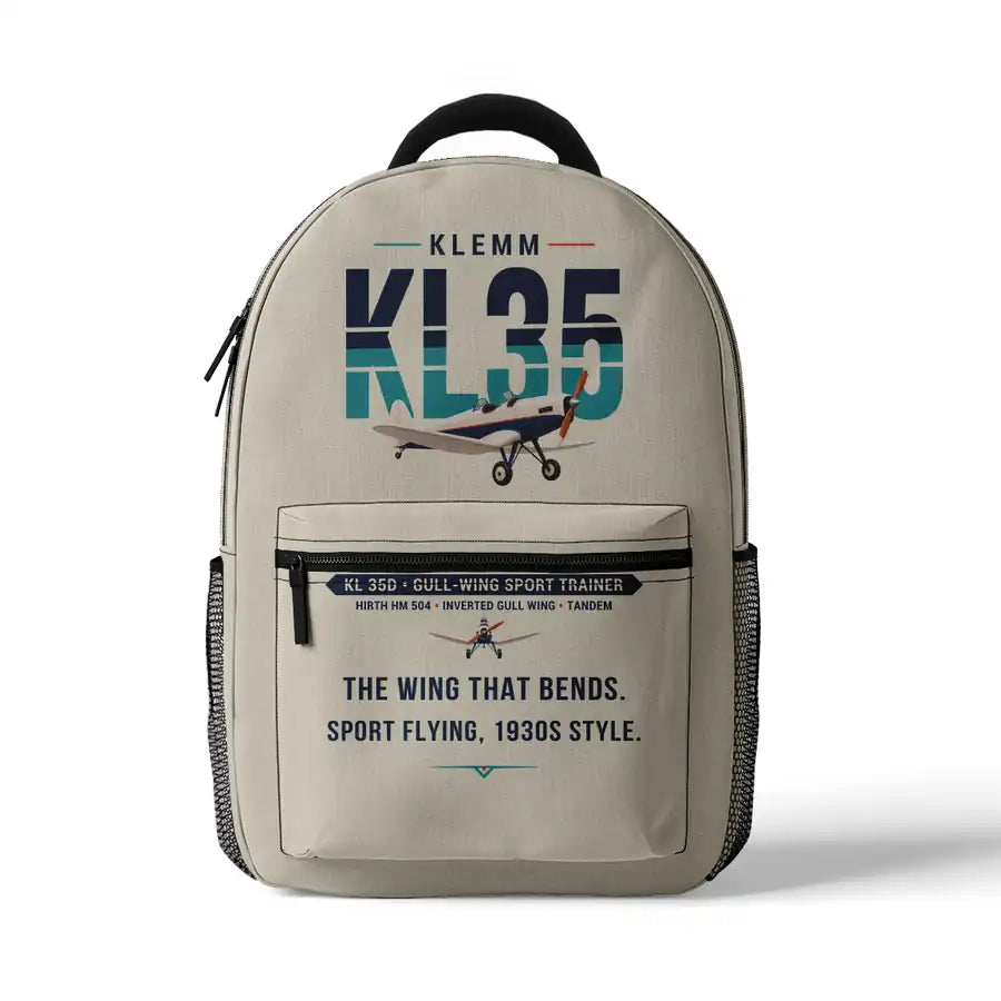 Klemm Kl 35D - 3D Backpack - Original - Beige