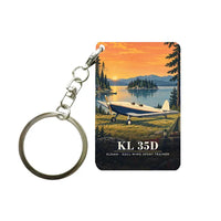 Thumbnail for Klemm Kl 35D - 3D - Key Chain - Full Print