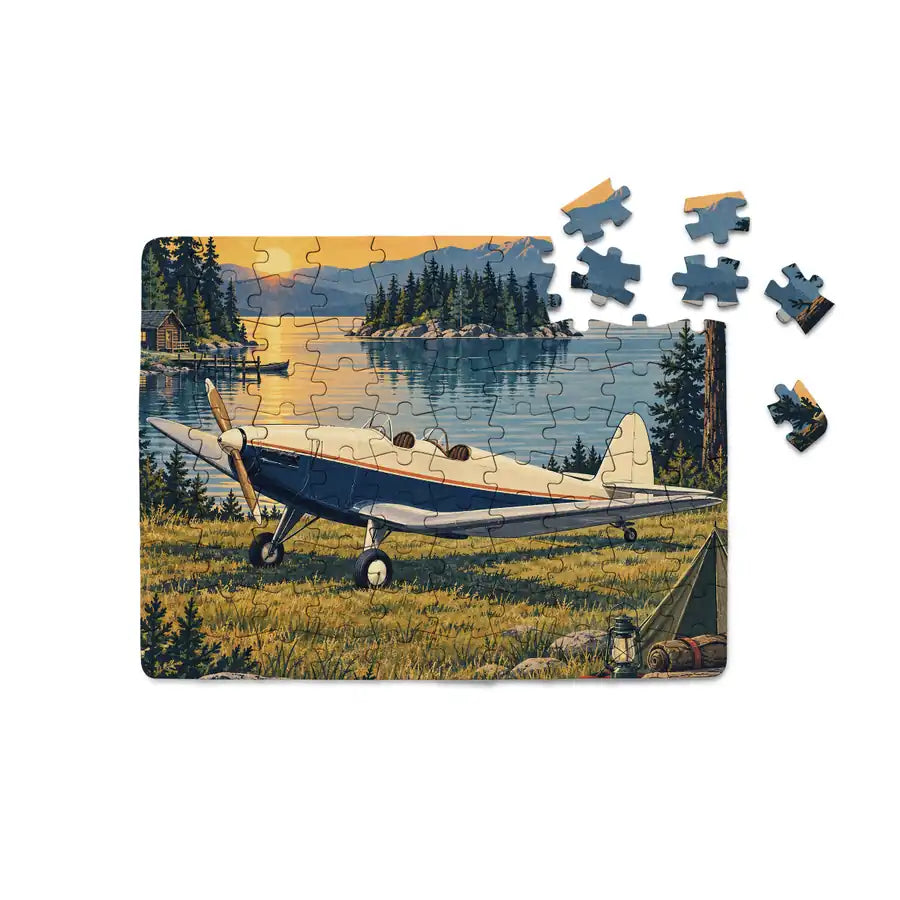 Klemm Kl 35D - 3D - Puzzle