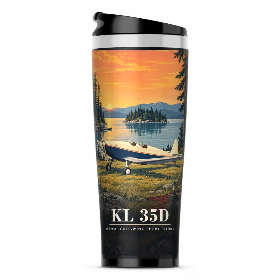 Klemm Kl 35D - 3D - Stainless Steel (No Holder) - Full Print