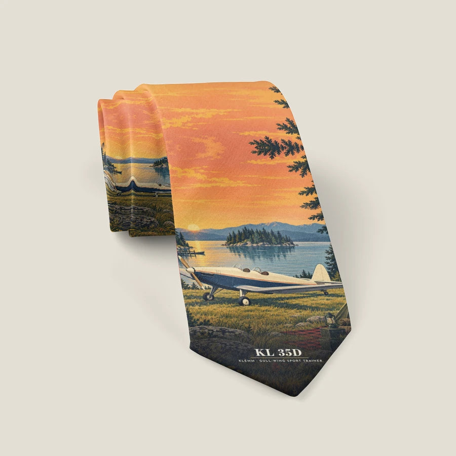 Klemm Kl 35D - 3D - Tie - Full Print