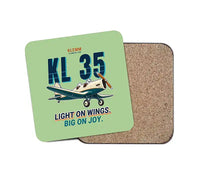 Thumbnail for Klemm Kl 35D - Cartoon - Coaster - Light Green