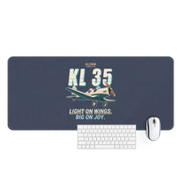 Thumbnail for Klemm Kl 35D - Cartoon - Desk Mat - Navy Blue