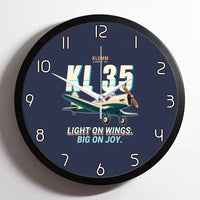 Thumbnail for Klemm Kl 35D - Cartoon - Framed - Navy Blue