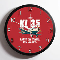 Thumbnail for Klemm Kl 35D - Cartoon - Framed - Red