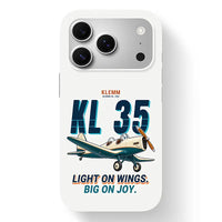 Thumbnail for Klemm Kl 35D - Cartoon - MagSafe iPhone 17 Pro - White