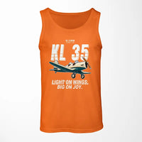 Thumbnail for Klemm Kl 35D - Cartoon - Tank Top - Orange