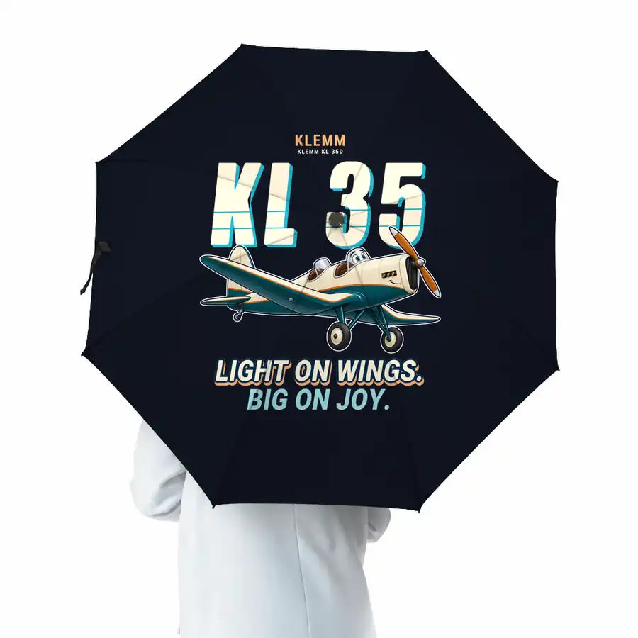 Klemm Kl 35D - Cartoon - Umbrella