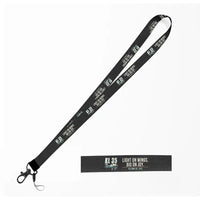 Thumbnail for Klemm Kl 35D Lanyard & ID Holders lanyard - Cartoon - Black