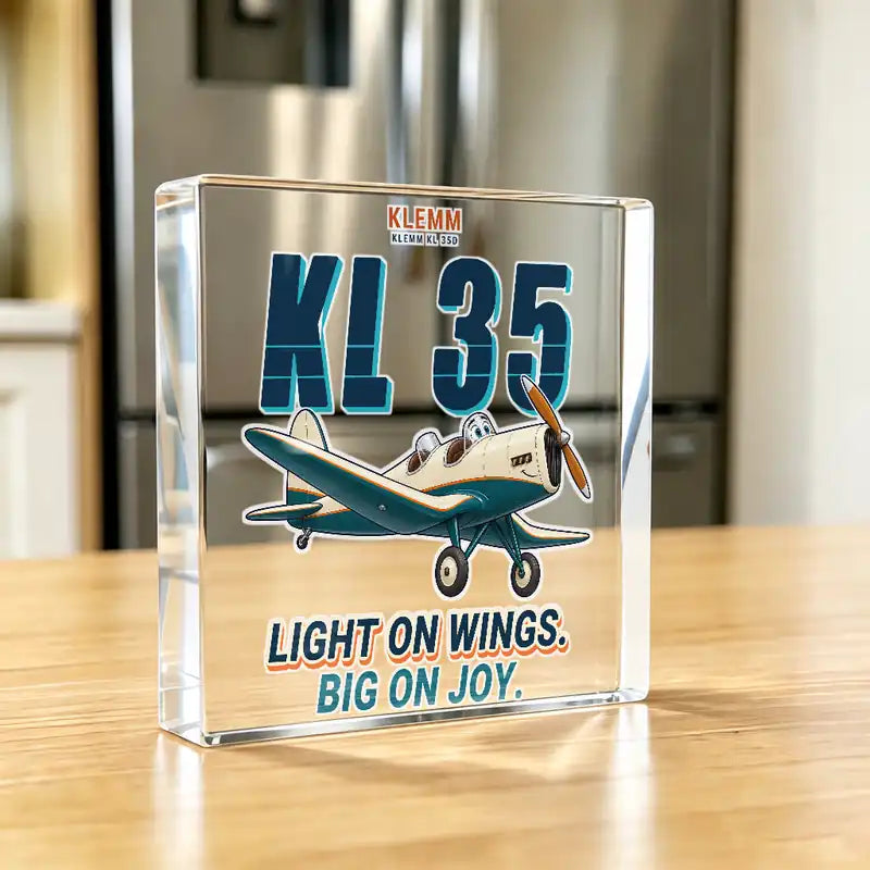 Klemm Kl 35D - Crystal Ornament - Cartoon - Kitchen
