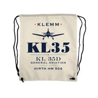 Thumbnail for Klemm Kl 35D - Drawstring Bag - Heritage - Beige