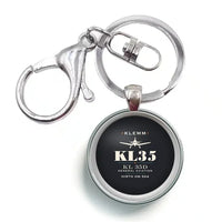 Thumbnail for Klemm Kl 35D - Heritage - Circle Key Chain - Black