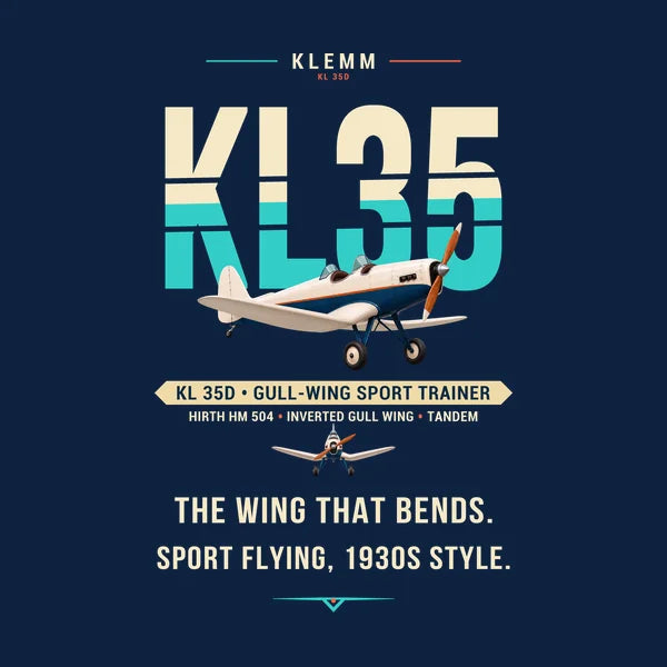 Klemm Kl 35D - Original - Card