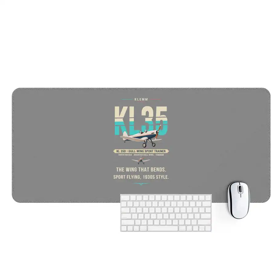 Klemm Kl 35D - Original - Desk Mat - Gray