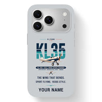 Thumbnail for Klemm Kl 35D - Original + Name - MagSafe iPhone 17 Pro - Light Gray