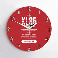 Thumbnail for Klemm Kl 35D - Original + Name - No Frame - Red
