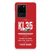 Thumbnail for Klemm Kl 35D - Original + Name - Samsung Case - Red