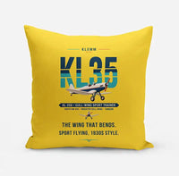 Thumbnail for Klemm Kl 35D - Original - Pillow - Yellow