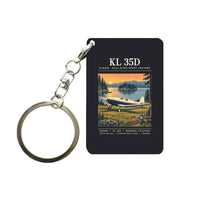 Thumbnail for Klemm Kl 35D - Poster - Key Chain - Black