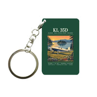 Thumbnail for Klemm Kl 35D - Poster - Key Chain - Dark Green