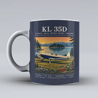 Thumbnail for Klemm Kl 35D - Poster - Mug - Dark Blue
