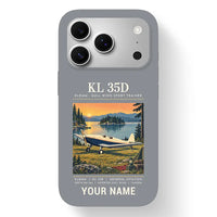 Thumbnail for Klemm Kl 35D - Poster + Name - MagSafe iPhone 17 Pro - Gray