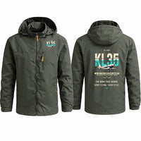 Thumbnail for Klemm Kl 35D Stylish Jackets - Hooded Windbreaker - Original - Olive Green