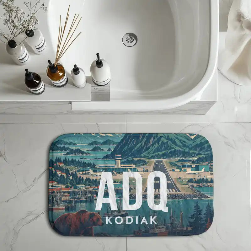 Kodiak Airport (ADQ) bath mat
