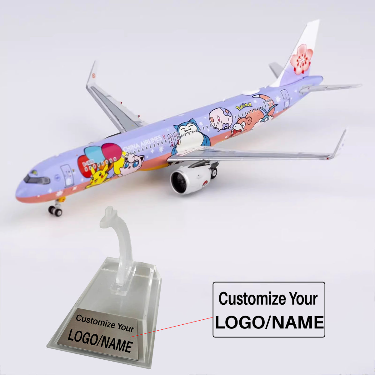 China Airlines painting Airbus A321Neo Airplane Model B-18101 (1/400 Scale)