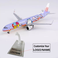 Thumbnail for China Airlines painting Airbus A321Neo Airplane Model B-18101 (1/400 Scale)